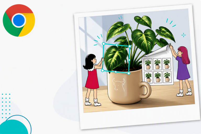 Minis kognos.pro explorant une photo avec la recherche visuelle Google Lens