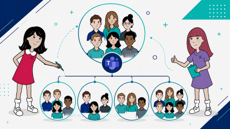 Minis kognos.pro administrant équipes et canaux Microsoft Teams collaboratifs efficacement.