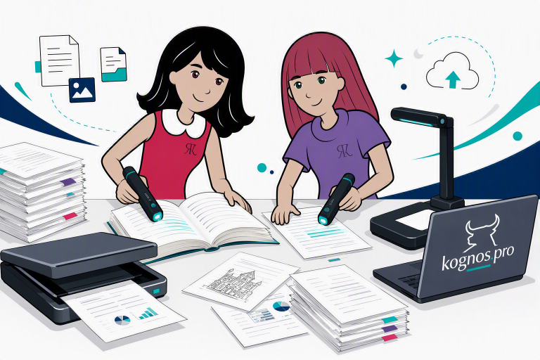 Numérisation de documents avec scanner, stylo-scanner et solutions numériques modernes