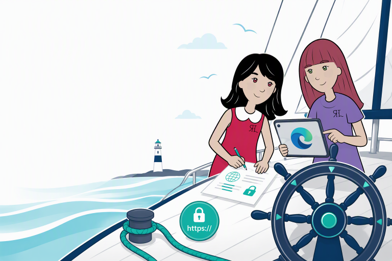 Collaboration des minis kognos.pro autour de la navigation Web avec Microsoft Edge