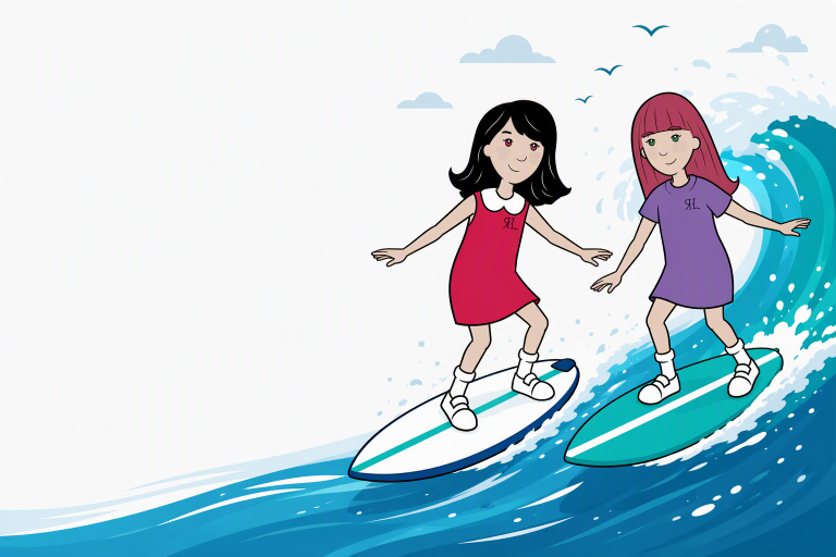 Deux minis kognos.pro surfent sur une vague de collaboration numérique.