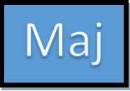 Touche au clavier Majuscule