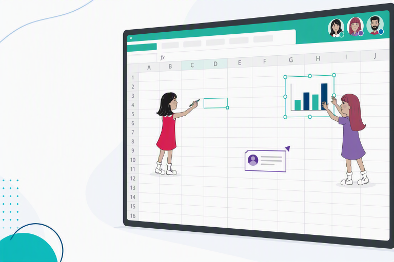 Minis kognos.pro collaborant dans Excel avec coédition, graphiques et commentaires